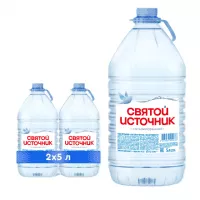 Вода Святой источник 5 л. (2 бут.)