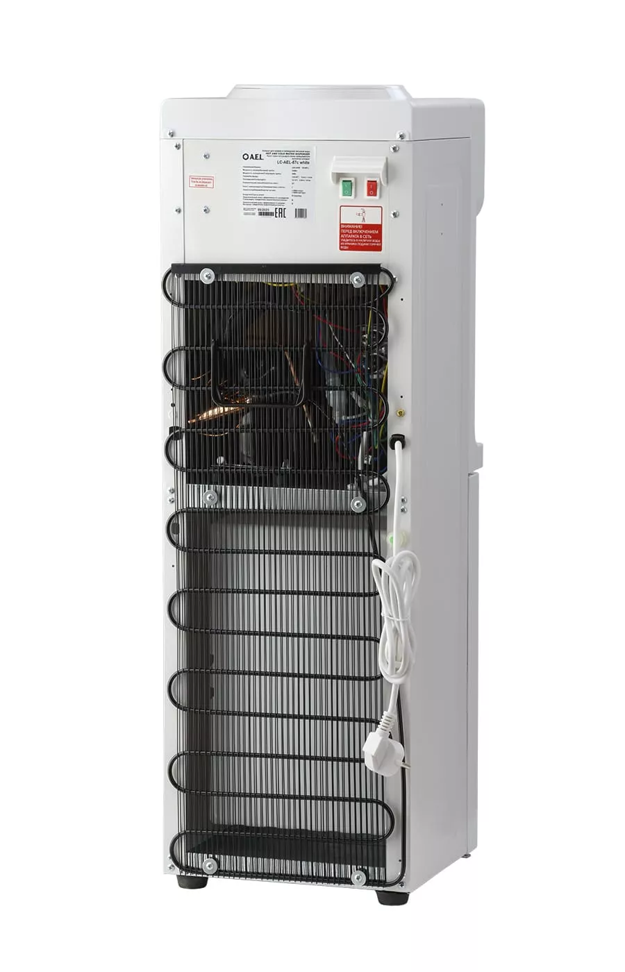 Кулер AEL LC-87c white шкаф.10л.(к/п) - дополнительное фото