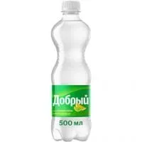 Напиток Добрый Лимон - лайм газированный 0,5л ПЭТ (24)