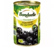 Маслины без косточки ж/б 300г. BONDUELLE