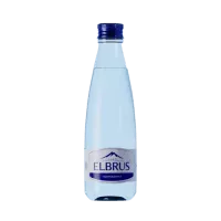 Вода Эльбрус 0,33л. газированная (12 шт.) стекло