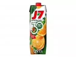 J7 Апельсин 0,97л. (12 пак.)