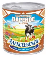 Молоко сгущенное АЛЕКСЕЕВСКОЕ, 360г