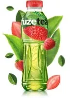 FUZE Tea Зеленый Клубника-Малина 0,5 л. (12 бут.)