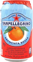 Вода San Pellegrino / Сан Пеллегрино Розовый апельсин 0,33л. (24 шт.)