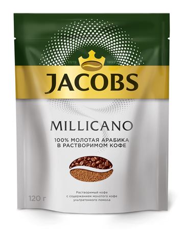 Jacobs Monarch Millicano 120 гр. (1шт) - дополнительное фото