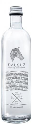 Вода Dausuz/Даусуз 0,5л, газированная, 12 бут, стекло - дополнительное фото