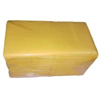 Салфетки Желтые бумажные, однослойные (400 шт)