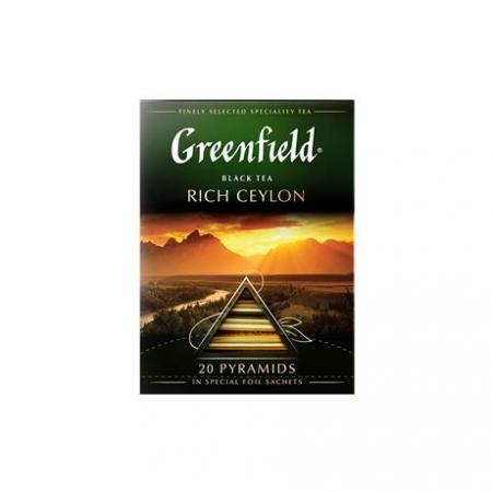 Greenfield Rich Ceylon 20 пирамидок (1 шт) - дополнительное фото