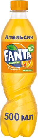 Fanta / Фанта 0,5л. (24 бут.) - дополнительное фото