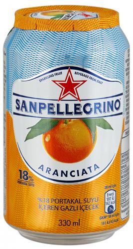 San Pellegrino Апельсин 0,33л. (24 шт.) - дополнительное фото