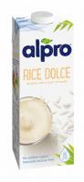 Alpro рисовый напиток со вкусом ванили, обогащенный кальцием и витаминами 1л. 12шт.