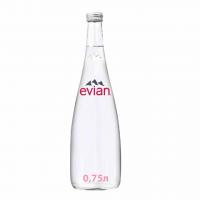 Вода Evian / Эвиан 0,75 л. б/г (12 бут.) стекло