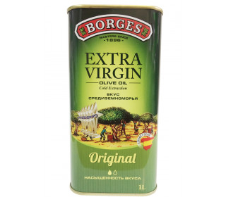 Масло оливковое BORGES ExtraVirginOriginal ж/б, 1л  - дополнительное фото