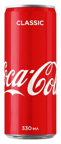 Coca-Сola / Кока-Кола 0,33л. (24 шт) - дополнительное фото