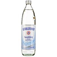 Вода Gerolsteiner Sparkling / Герольштайнер спарклинг 0,75 л. газированная (15 бут) стекло