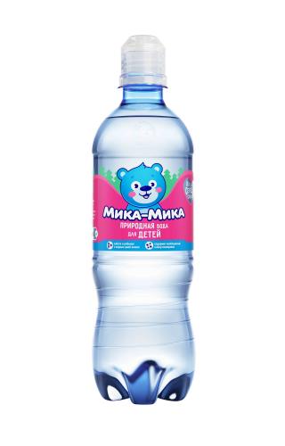 Мика-Мика Природная 0,5л, спорт, питьевая вода для детского питания, негазированная (12 бут) - дополнительное фото