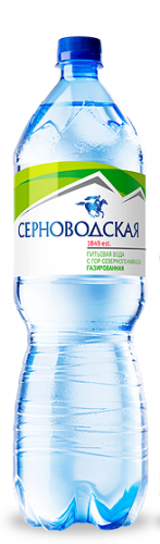 Вода Серноводская горная питьевая 1,5л. газ. (6 бут) - дополнительное фото
