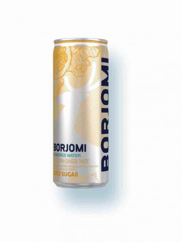 Напиток Borjomi Flavored Water Цитрусовый микс-Имбирь, 0,33л, 12 шт - дополнительное фото