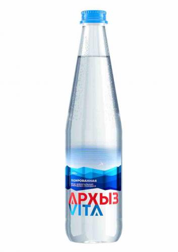 Вода Архыз VITA 0,5 л. газ стекло (20 бут) - дополнительное фото
