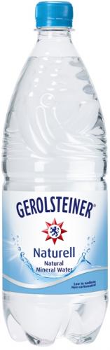 Вода Gerolsteiner Naturell/Геролштайнер Натурель 1 л. без газа (6 бут) - дополнительное фото