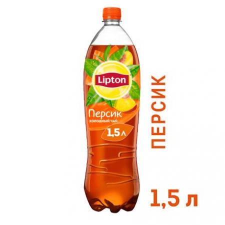 Lipton Ice Tea/Липтон Персик 1,5 л. (6 бут.) - дополнительное фото