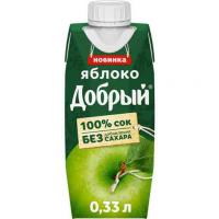 Сок Добрый Яблоко 0,33л. (24 шт.)