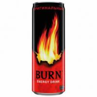 Энергетический напиток Burn 0,25л. (12 бан.)