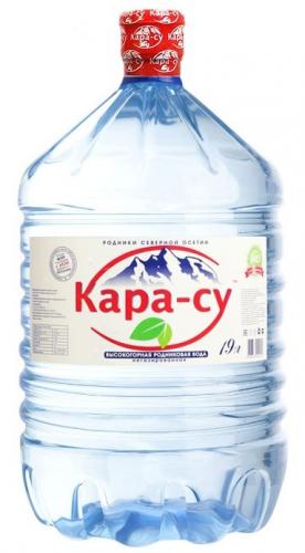 Кара-Су негазированная питьевая вода, ПЭТ, 19л - дополнительное фото