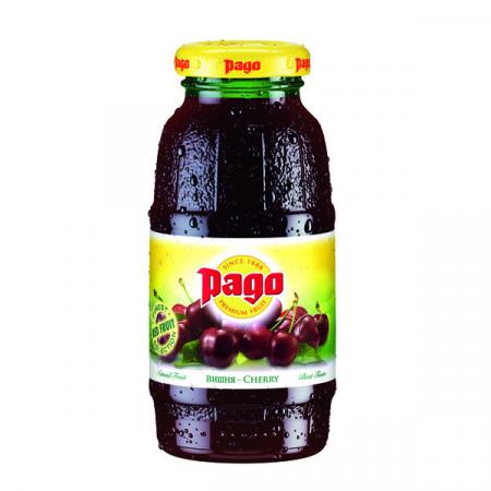 Сок Pago/Паго вишневый 0.2 л. (24 бут.) - дополнительное фото