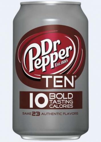 Dr Pepper / Доктор Пеппер Ten 0.355 л.(12 бан.) - дополнительное фото