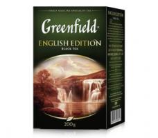Чай GREENFIELD English Edition, 200 г листовой