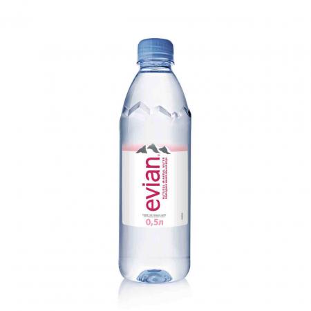 Вода Evian / Эвиан 0,5 л. без газа (24 бут.) - дополнительное фото