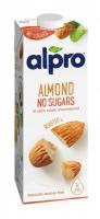 Alpro миндальный напиток без сахара, обогащенный кальцием и витаминами, 1л. 12шт.