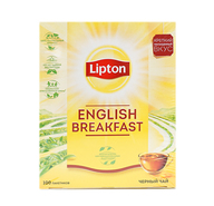 Чай Lipton English Breakfast 100 пак. (1шт.) - дополнительное фото