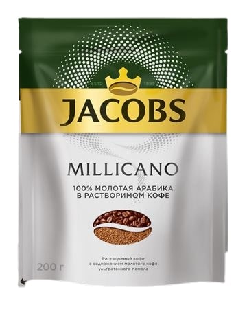 Jacobs Monarch Millicano 200 гр. (1шт) - дополнительное фото