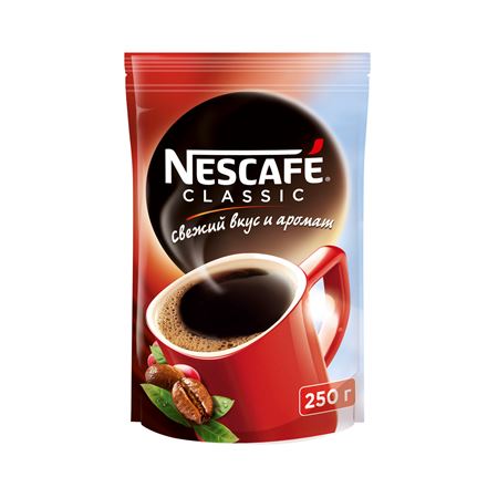 Nescafe Classic растворимый 250 гр (1шт) - дополнительное фото