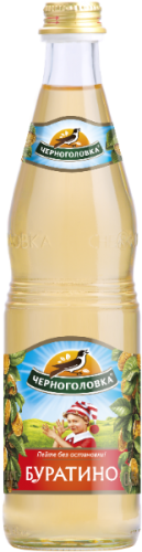 Черноголовка Лимонад Буратино 0,5 л. стекло (12 бут.) - дополнительное фото