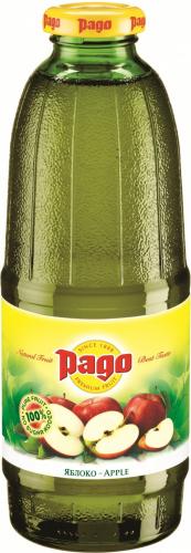 Сок Pago/Паго яблоко 0.75 л. (6 бут.) - дополнительное фото