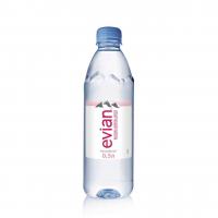 Вода Evian / Эвиан 0,5 л. без газа (24 бут.) короб