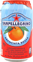 Вода San Pellegrino / Сан Пеллегрино Розовый апельсин 0,33л. (24 шт.)