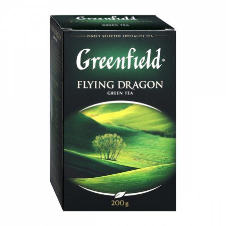 Чай GREENFIELD Flying Dragon зеленый, 200 г листовой - дополнительное фото