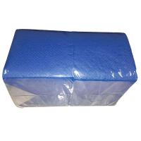 Салфетки Синие бумажные, однослойные (400 шт)